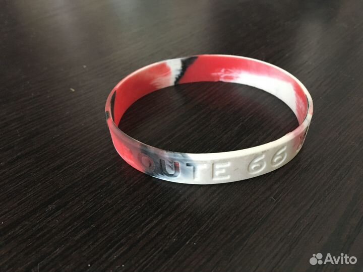 Браслет силиконовый Route 66 из США