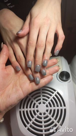 Маникюр на дому наращивание ногтей