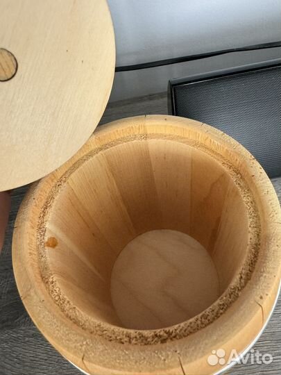 Бочонок деревянный кедр