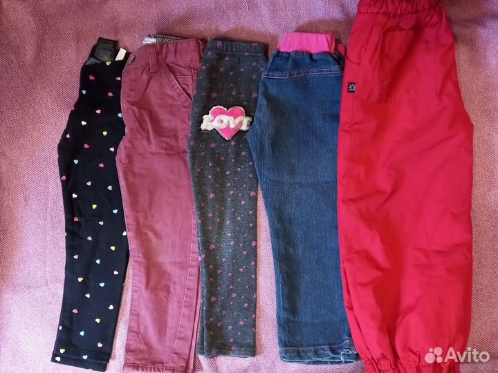 Вещи пакетом на девочку 3, 4 года