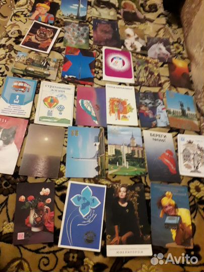 Календарики СССР