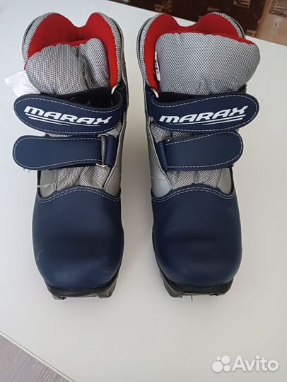 Лыжные ботинки классические, размер 34