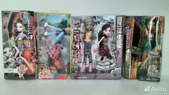Коллекция оригинальных кукол Monster High