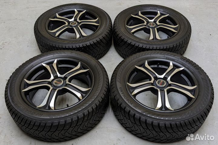 Зимние колёса в сборе R-18 диски Yamato (5x114.3)