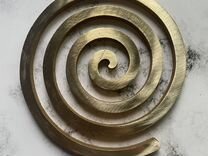 Спираль бронзовая круглая Васту