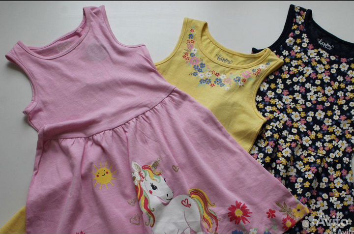 Новое платье С&A 128 и 140