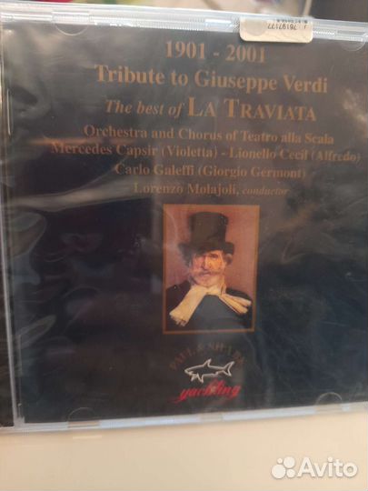 CD диск Верди куплен в Лондоне новый