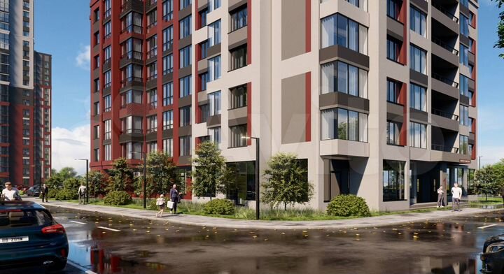 Квартира-студия, 30,6 м², 6/20 эт.