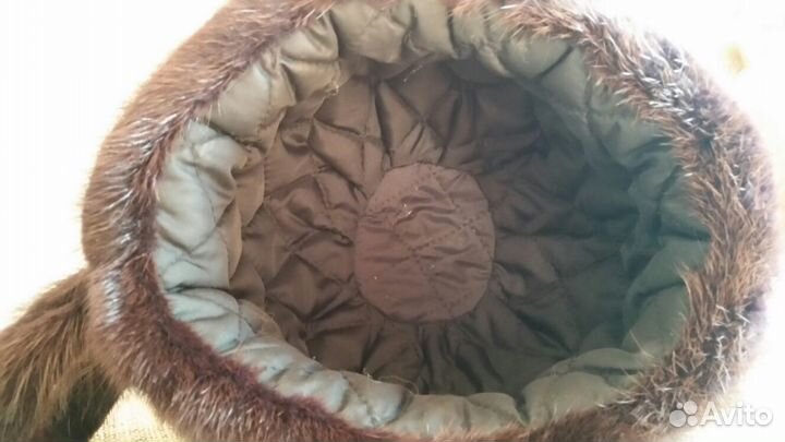 Шапка норковая