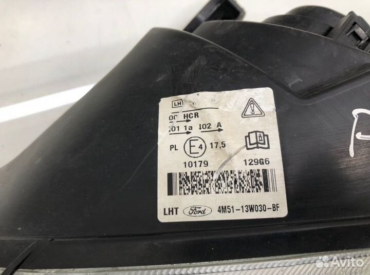 Фара 4M5113W030BF Ford Focus 2 (2004-2011)