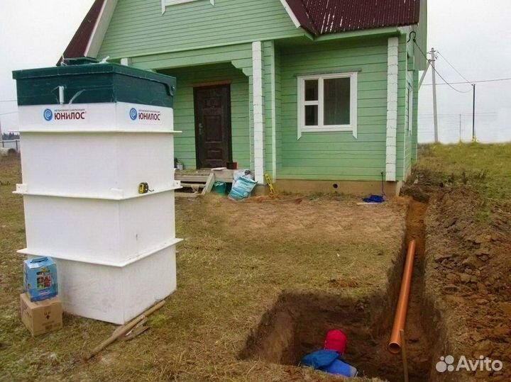Септик для дачи без откачки
