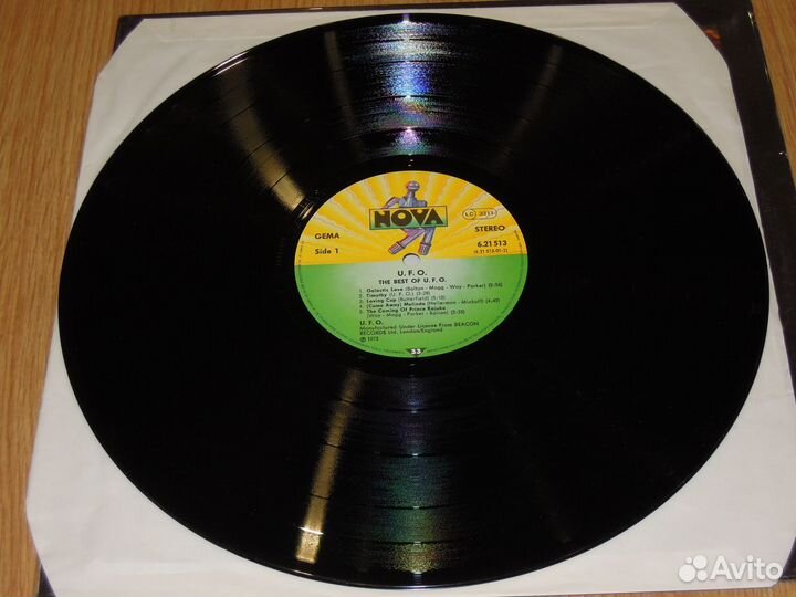 UFO The Best Of UFO винил