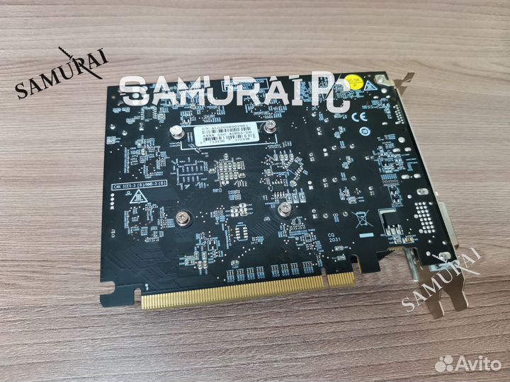 Видеокарта 4 GB AMD Radeon RX 550 PowerColor