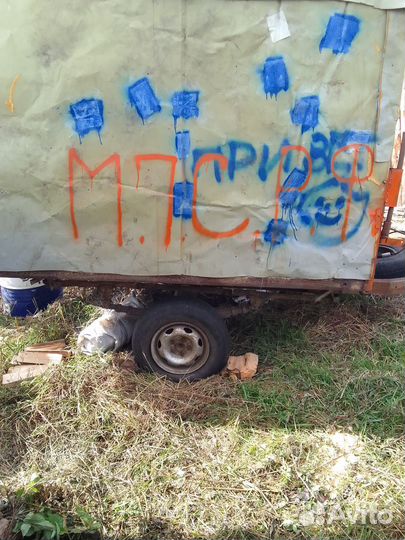 Телега, будка