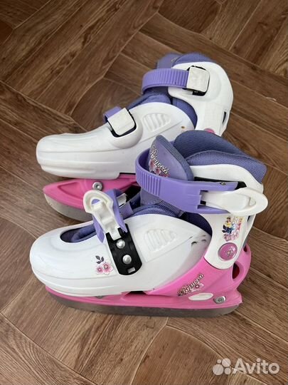 Коньки фигурные детские раздвижные