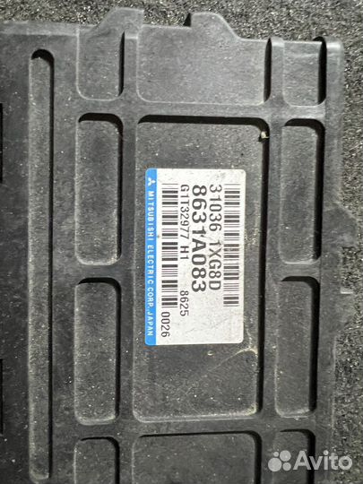 Блок управления АКПП Mitsubishi Lancer x