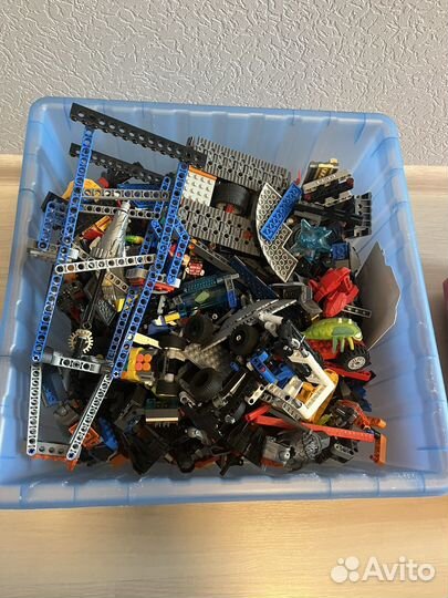 Lego россыпью ящик