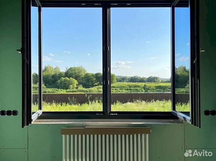 Подъемно-раздвижные оконные порталы