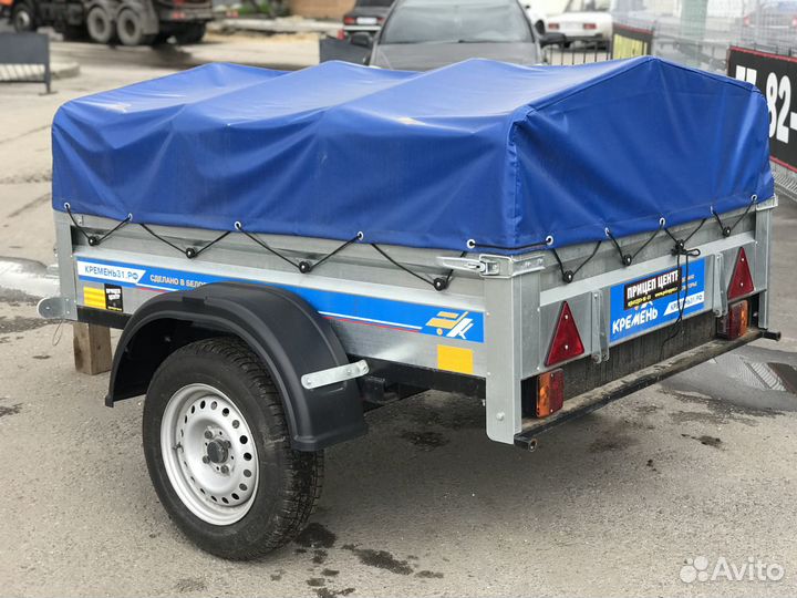 Прицеп Кремень Стандарт 1,65х1,3 низ.тент
