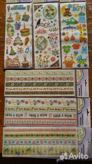 Натирки для скрапбукинга