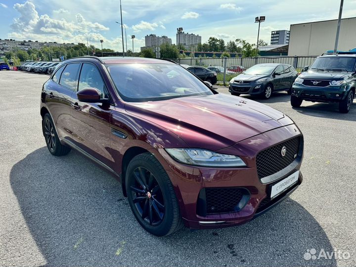 Jaguar F-Pace 3.0 AT, 2016, 176 000 км