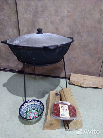 Казан чугунный 12 литров