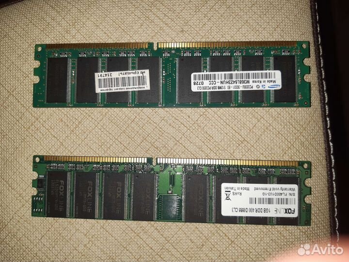 Оперативная память ddr1