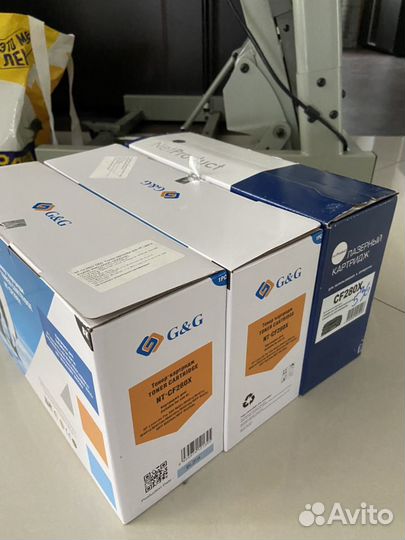 Продам картриджи cf280х (6900 стр) 15 шт. в налич