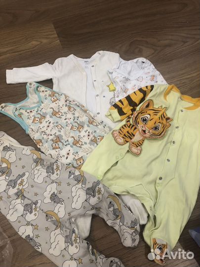 Детская одежда от 0 до года пакетами