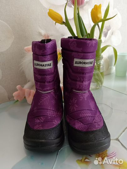 Зимние сапоги детские 28