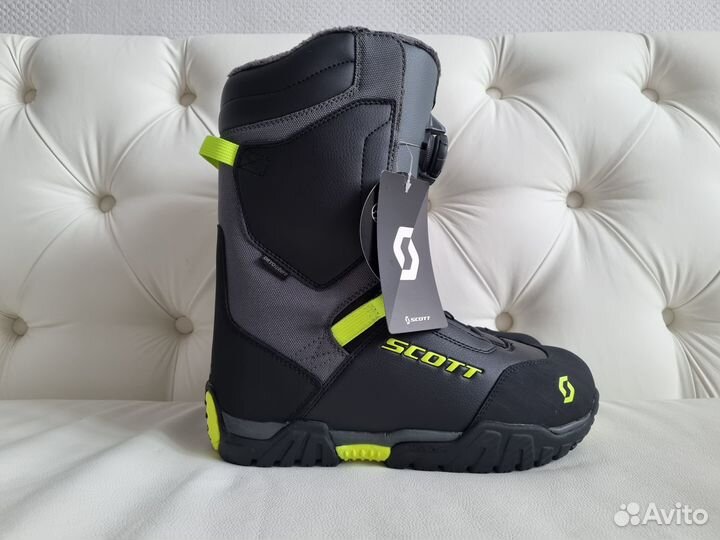 Мотo6oты снегоходные scott X-Trax Evo New Nеоn V24