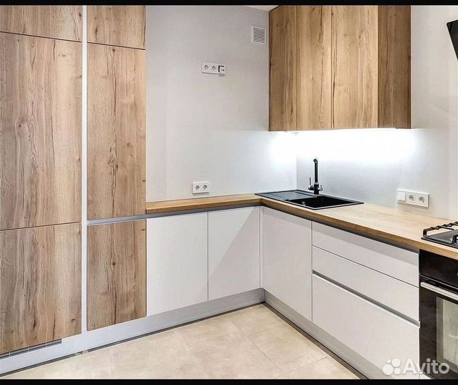 Кухня под потолок