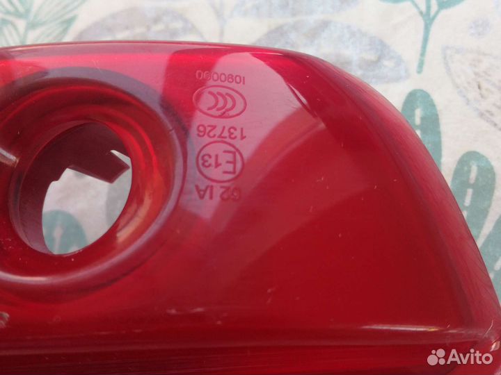 265651169r катафот заднего бампера рено колеос