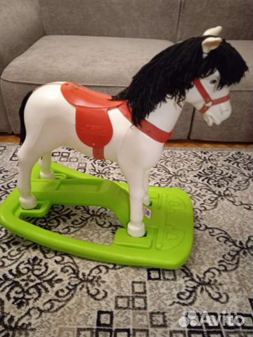 Детская лошадка качалка