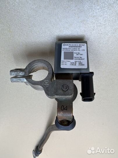 Клемма минусовая Mercedes C-Class W205