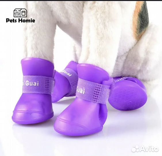 Обувь водонепроницаемая для собак