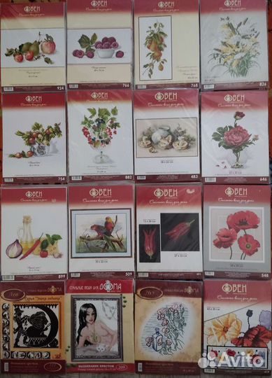 Набор для вышивания крестом овен