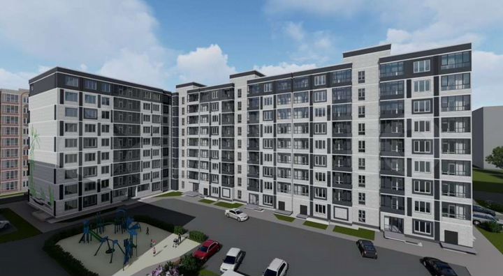 1-к. квартира, 33 м², 4/9 эт.