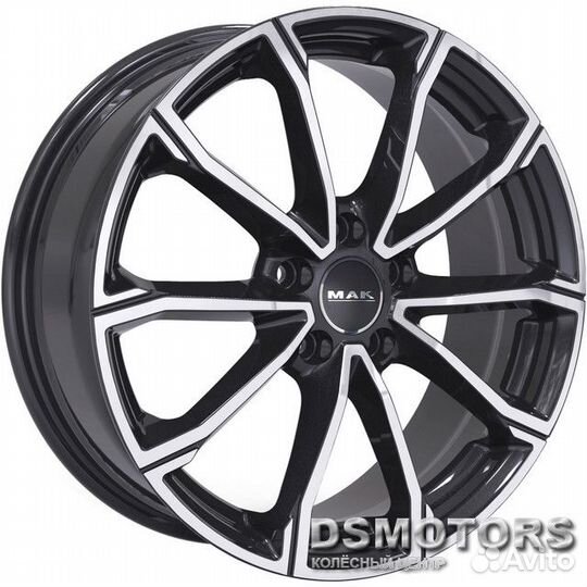 Диски DaVinci 7.0/17 5x114.3 ET35 d66.1 black mirr