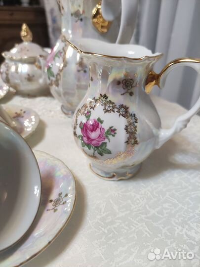 Кофейный сервиз кахла роза Kahla