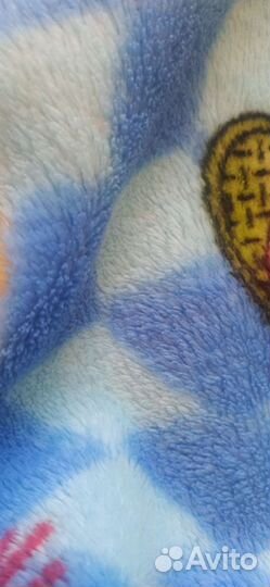 Детский плед+подушка Тачки