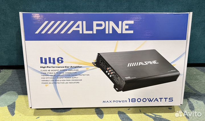 Усилитель 4х канальный Alpine