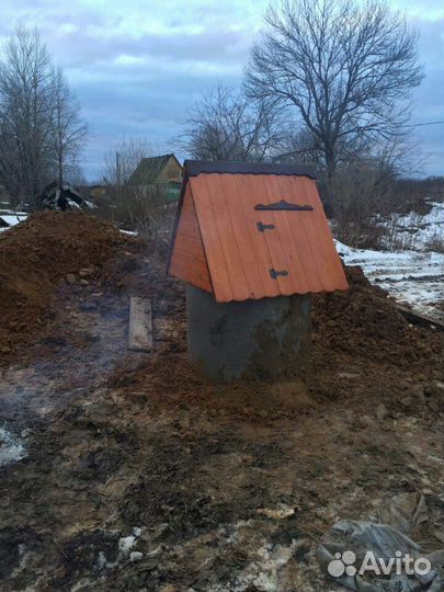 Колодец от А до Я опытной бригадой,чистка,ремонт