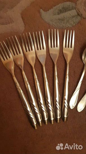 Набор вилка, нож