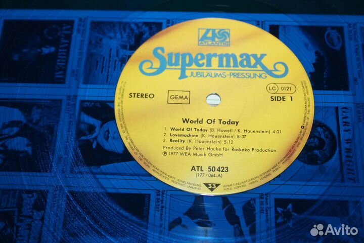 Supermax - World of Today germany NM