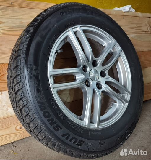 Колеса в сборе r17 зимние