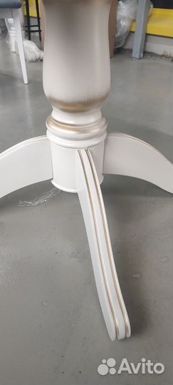 Стол кухонный круглый деревянный раскладной D110 C