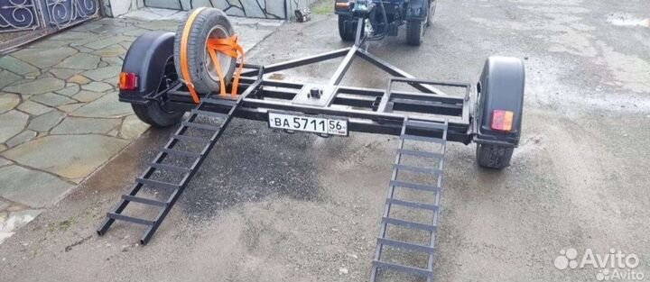 Поворотный подкат с птс эвакуатор жёсткая связка