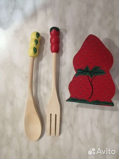 Кухонный набор из дерева