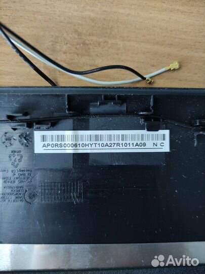 Крышка/ петли/ рамка матрицы ноутбука Samsung